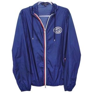 Gucci GG Logo Hooded Windbreaker